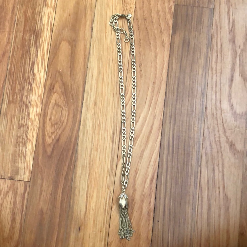 J Crew gold chain necklace